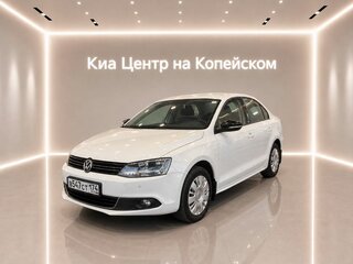 2014 Volkswagen Jetta VI, белый, 1195000 рублей, вид 1