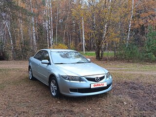 2006 Mazda 6 I (GG) Рестайлинг, серебристый, 375000 рублей, вид 2