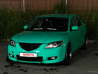 2006 Mazda 3 I (BK) Рестайлинг, зелёный, 550000 рублей, вид 3