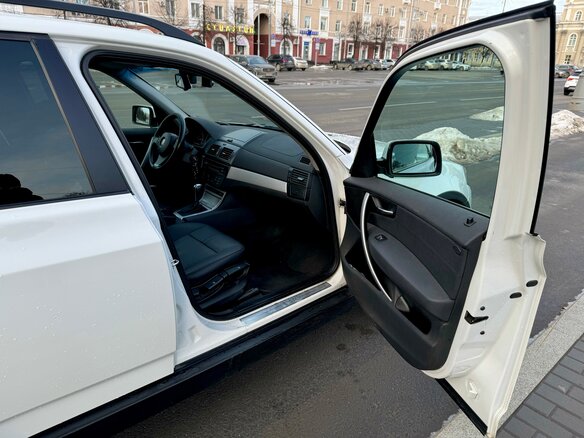 2008 BMW X3 20d I (E83) Рестайлинг, белый, 1230000 рублей - вид 10