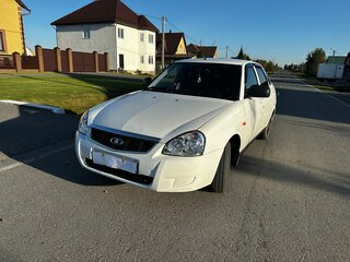 2014 Lada (ВАЗ) Priora I Рестайлинг, белый, 420000 рублей, вид 1