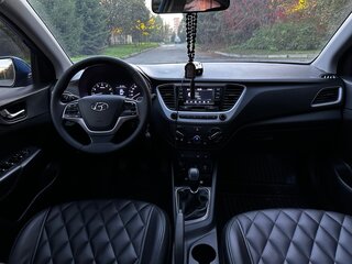 2017 Hyundai Solaris II, синий, 1150000 рублей, вид 5