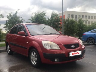 2005 Kia Rio II, красный, 369000 рублей, вид 2