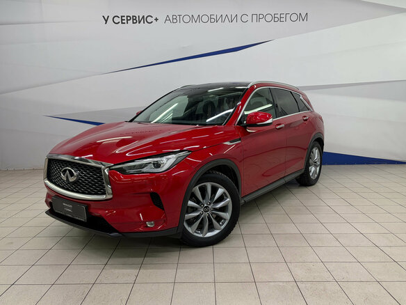 2021 Infiniti QX50 II, красный