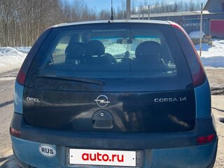 2002 Opel Corsa C, голубой, 215000 рублей, вид 2