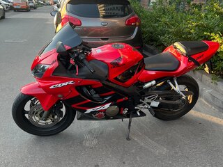 2002 Honda CBR 600F, красный, 410000 рублей, вид 4
