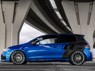 2011 Volkswagen Golf R VI, синий, 1950000 рублей, вид 2