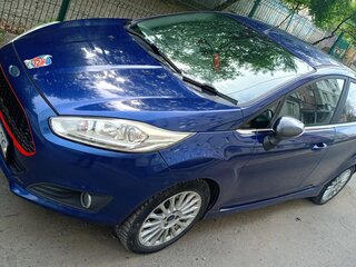 2015 Ford Fiesta Mk6 Рестайлинг, синий, 649999 рублей, вид 3