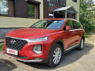 2019 Hyundai Santa Fe IV, красный, 2999999 рублей, вид 2