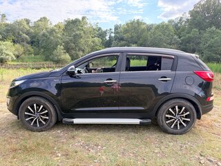 2012 Kia Sportage III, чёрный, 1150000 рублей, вид 3