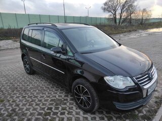 2008 Volkswagen Touran I Рестайлинг, чёрный, 799000 рублей, вид 2