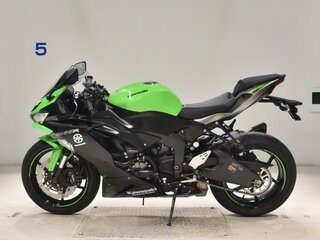2019 Kawasaki ZX-6 Ninja, зелёный, 925000 рублей, вид 1