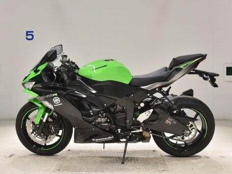 2019 Kawasaki ZX-6 Ninja, зелёный, 925000 рублей, вид 1
