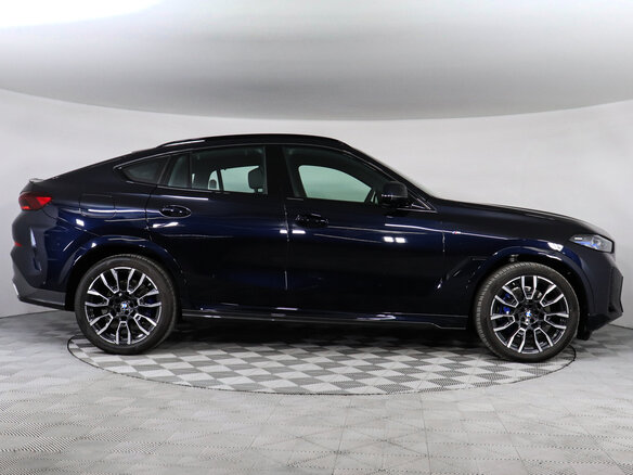 2025 BMW X6 40i III (G06) Рестайлинг, синий, 15380000 рублей - вид 2