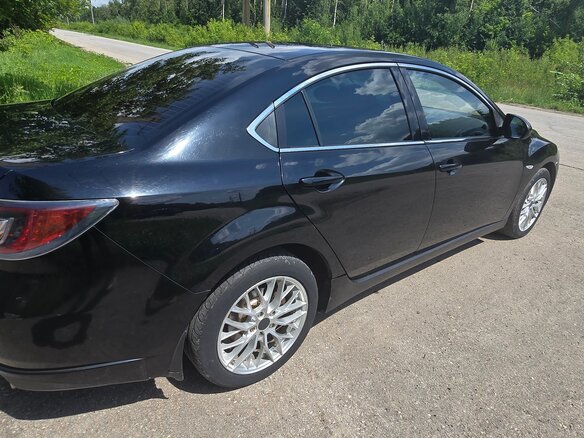 2008 Mazda 6 II (GH), чёрный, 795000 рублей - вид 3