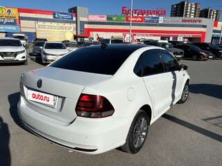 2019 Volkswagen Polo V Рестайлинг, белый, 1180000 рублей, вид 3