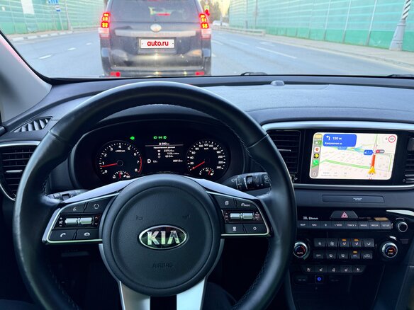 2021 Kia Sportage IV Рестайлинг, чёрный - вид 17