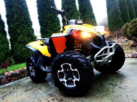 2010 BRP Can-Am Renegade 800, жёлтый, 600000 рублей, вид 2