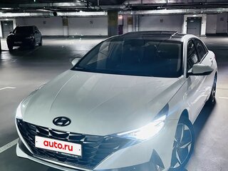 2021 Hyundai Elantra VII (CN7), белый, 2300000 рублей, вид 2