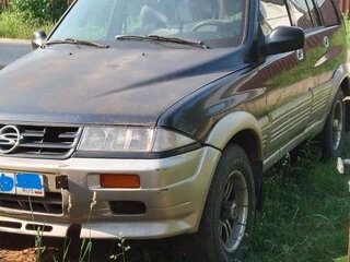 1995 SsangYong Musso I, синий, 250000 рублей, вид 1