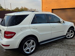 2010 Mercedes-Benz M-Класс 350 II (W164) Рестайлинг, белый, 1650000 рублей, вид 5