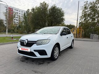 2019 Renault Logan II Рестайлинг, белый, 530000 рублей, вид 1