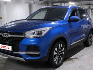2019 Chery Tiggo 4 I Рестайлинг, синий, 1050000 рублей, вид 1