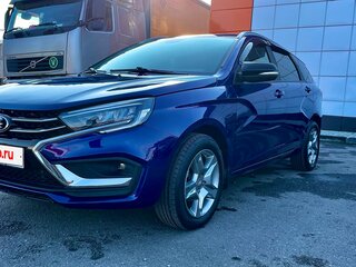 2025 Lada (ВАЗ) Vesta SW I Рестайлинг (NG), синий, 1350000 рублей, вид 3
