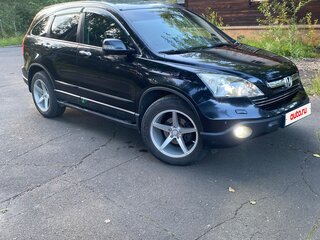 2008 Honda CR-V III, чёрный, 1300000 рублей, вид 2