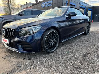 2019 Mercedes-Benz C-Класс 220 d IV (W205) Рестайлинг, синий, 3490000 рублей, вид 4