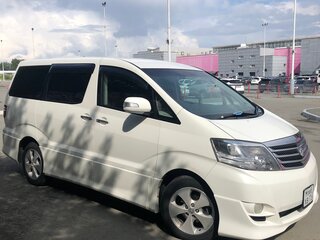 2006 Toyota Alphard I Рестайлинг, белый, 1850000 рублей, вид 2