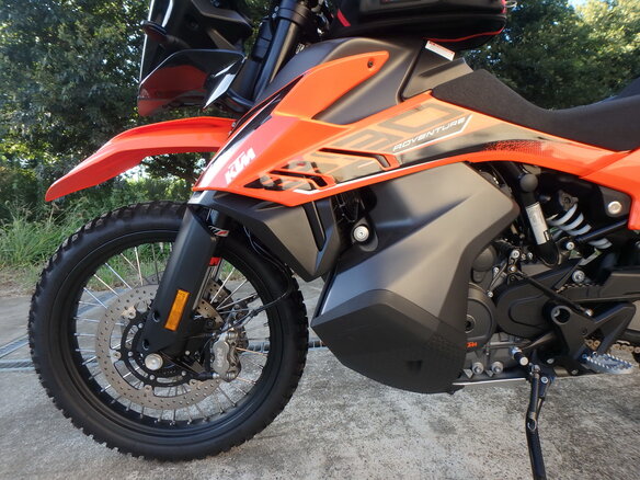 2021 KTM 890 Adventure, оранжевый, 1110000 рублей - вид 9