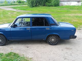 2002 Lada (ВАЗ) 2107, синий, 300000 рублей, вид 4