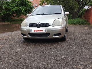 2003 Toyota Vitz I (P10), серый, 505000 рублей, вид 2
