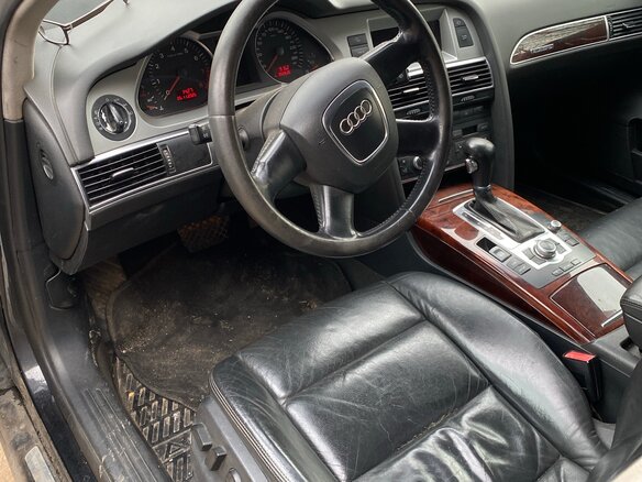2007 Audi A6 III (C6), чёрный, 700000 рублей - вид 4