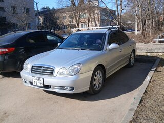 2005 Hyundai Sonata IV (EF) Рестайлинг, серый, 450000 рублей, вид 1