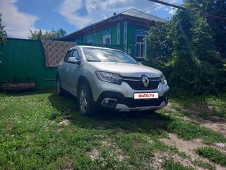 2018 Renault Logan Stepway II Рестайлинг, серебристый, 1150000 рублей, вид 3