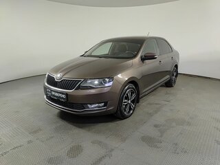 2019 Skoda Rapid I Рестайлинг, коричневый, 1232700 рублей, вид 1
