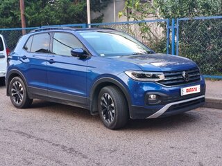 2021 Volkswagen T-Cross I, голубой, 1590000 рублей, вид 5