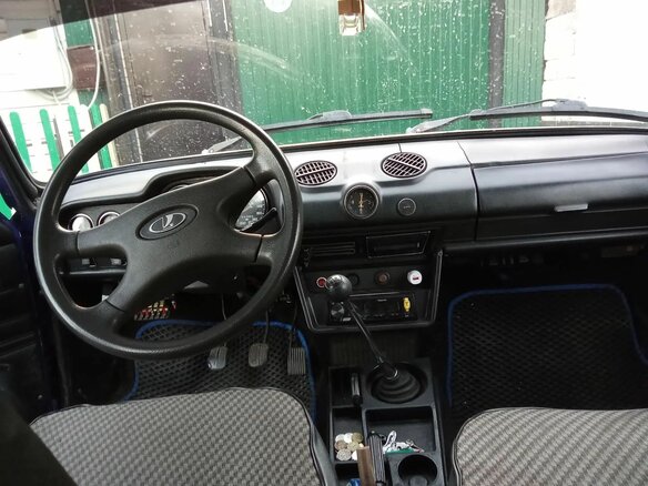 2001 Lada (ВАЗ) 2106 4-speed, голубой, 115000 рублей - вид 5