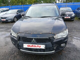 2011 Mitsubishi Outlander II Рестайлинг, чёрный, 750000 рублей, вид 1