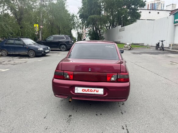 2005 Lada (ВАЗ) 2110, красный, 169000 рублей - вид 1