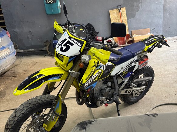 2006 Suzuki DR-Z 400 SM, жёлтый, 385000 рублей