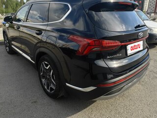2021 Hyundai Santa Fe IV Рестайлинг, чёрный, 4200000 рублей, вид 3