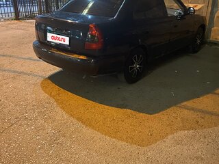 2008 Hyundai Accent ТагАЗ II, чёрный, 250000 рублей, вид 4