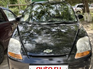 2007 Chevrolet Spark II, чёрный, 390000 рублей, вид 1