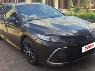 2021 Toyota Camry VIII (XV70) Рестайлинг, коричневый, 3700000 рублей, вид 4