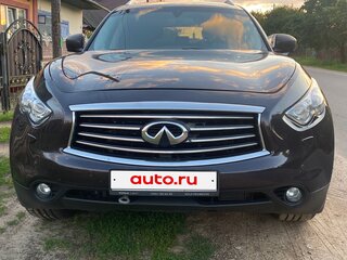2012 Infiniti FX37 II (S51) Рестайлинг, коричневый, 1450000 рублей, вид 2