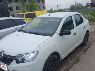 2018 Renault Logan II Рестайлинг, белый, 455000 рублей, вид 1