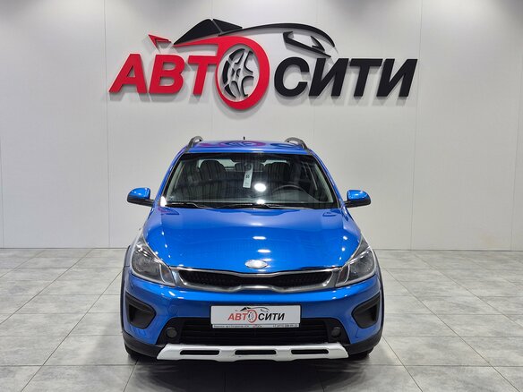 2019 Kia Rio X-Line IV, синий, 790000 рублей - вид 2